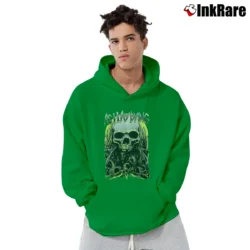 Men’s As I Lay Dying Metal Band Pullover Hoodie in irish green | Cozy, Durable, Modern Fit