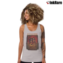 Women’s As I Lay Dying The Reaper Graphic Tank Top in sport grey | Lightweight, Movement-Friendly