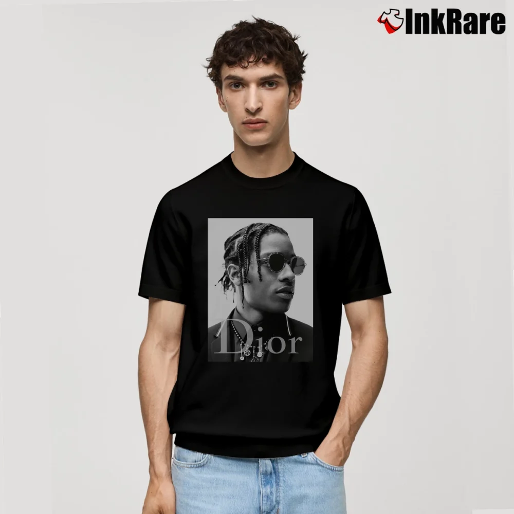 Men’s Asap Rocky Pothos Classic T-Shirt in black | Soft, Breathable Everyday Wear