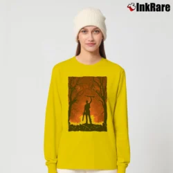 Women’s Ash vs Evil Dead Ashley J Williams Long-Sleeve Top in yellow | Sleek, Versatile, All-Season