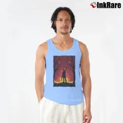 Men’s Ash vs Evil Dead Ashley J Williams Tank Top in light blue | Breathable, Active-Friendly Design