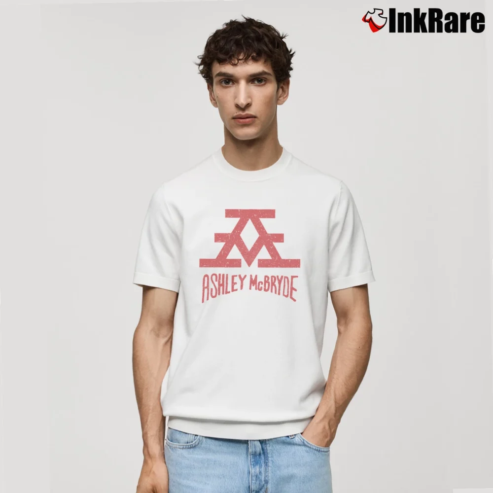 Men’s Ashley Mcbryde Concert Graphic Classic T-Shirt in white | Soft, Breathable Everyday Wear