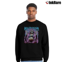 Men’s Asking Alexandria Crewneck Sweatshirt in black | Cozy Fabric, Clean Style