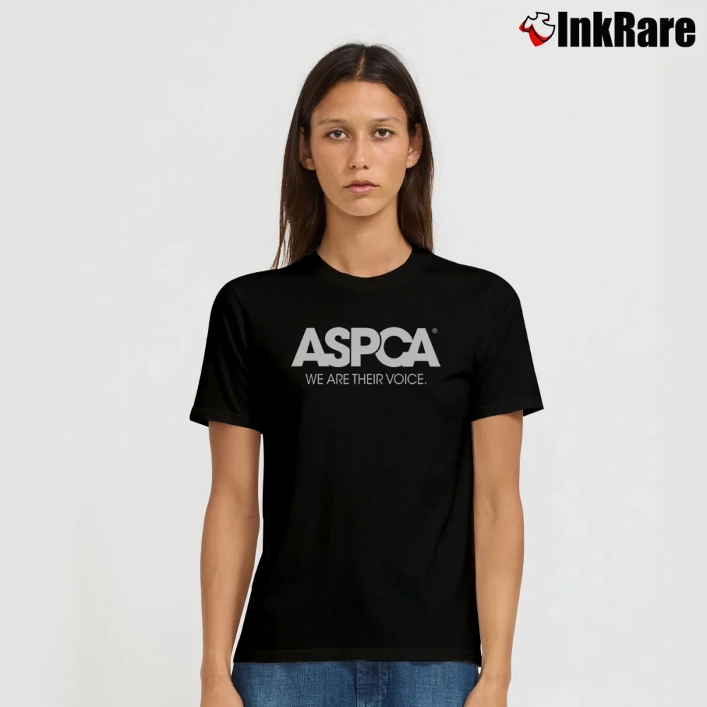 Women’s Aspca Awareness Signature T-Shirt in black | Soft, Flattering Fit