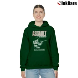 Women’s Assault on Precinct 13 Movie Cozy Hoodie in forest green | Warm, Structured, Stylish