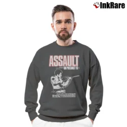 Men’s Assault on Precinct 13 Movie Crewneck Sweatshirt in charcoal | Cozy Fabric, Clean Style