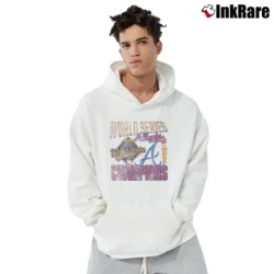 Men’s Atlanta Braves 1995 World Series Pullover Hoodie in white | Cozy, Durable, Modern Fit