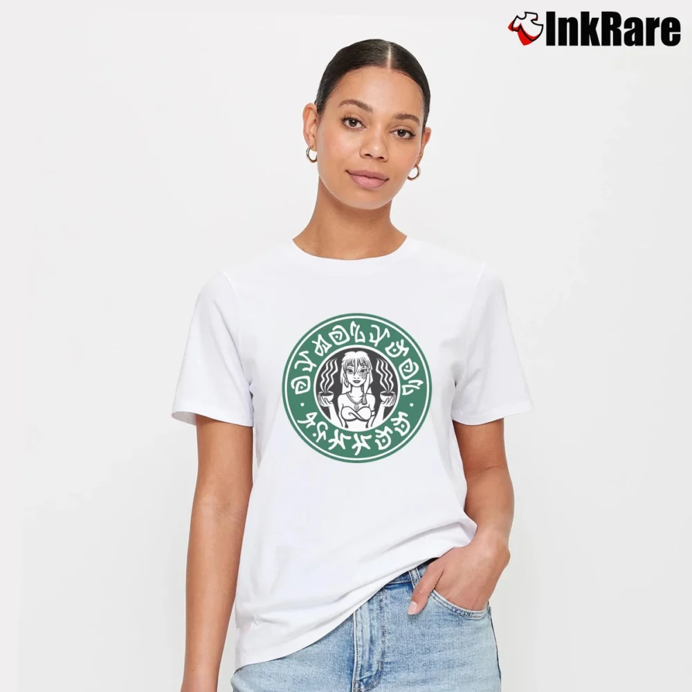 Women’s Atlantean Coffee Atlantis The Lost Empire Signature T-Shirt in white | Soft, Flattering Fit
