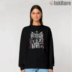 Attack On Titan Survey Corps Lineup Shirt on graphic shirt for women graphic tee