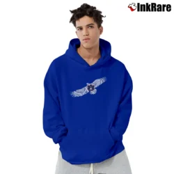 Men’s Auburn Tigers Beautiful Eagle Team Pullover Hoodie in royal blue | Cozy, Durable, Modern Fit