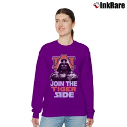 Women’s Auburn Tigers Football Star Wars Crossover Relaxed Sweatshirt in purple | Soft, Laid-Back Vibe