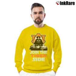 Men’s Auburn Tigers Football Star Wars Crossover Crewneck Sweatshirt in yellow | Cozy Fabric, Clean Style