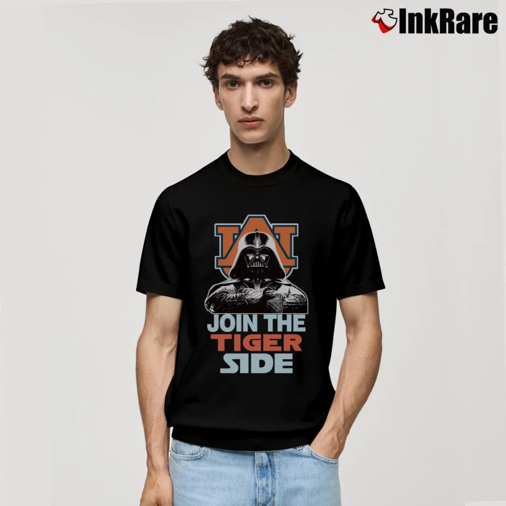 Men’s Auburn Tigers Football Star Wars Crossover Classic T-Shirt in black | Soft, Breathable Everyday Wear