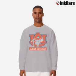 Men’s Auburn Tigers Retro SEC Long-Sleeve Shirt in sport grey | Sleek, Lightweight, Year-Round Wear