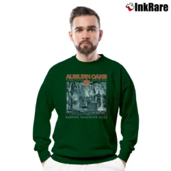Men’s Auburn Tigers Toomer's Oaks Graphic Crewneck Sweatshirt in forest green | Cozy Fabric, Clean Style