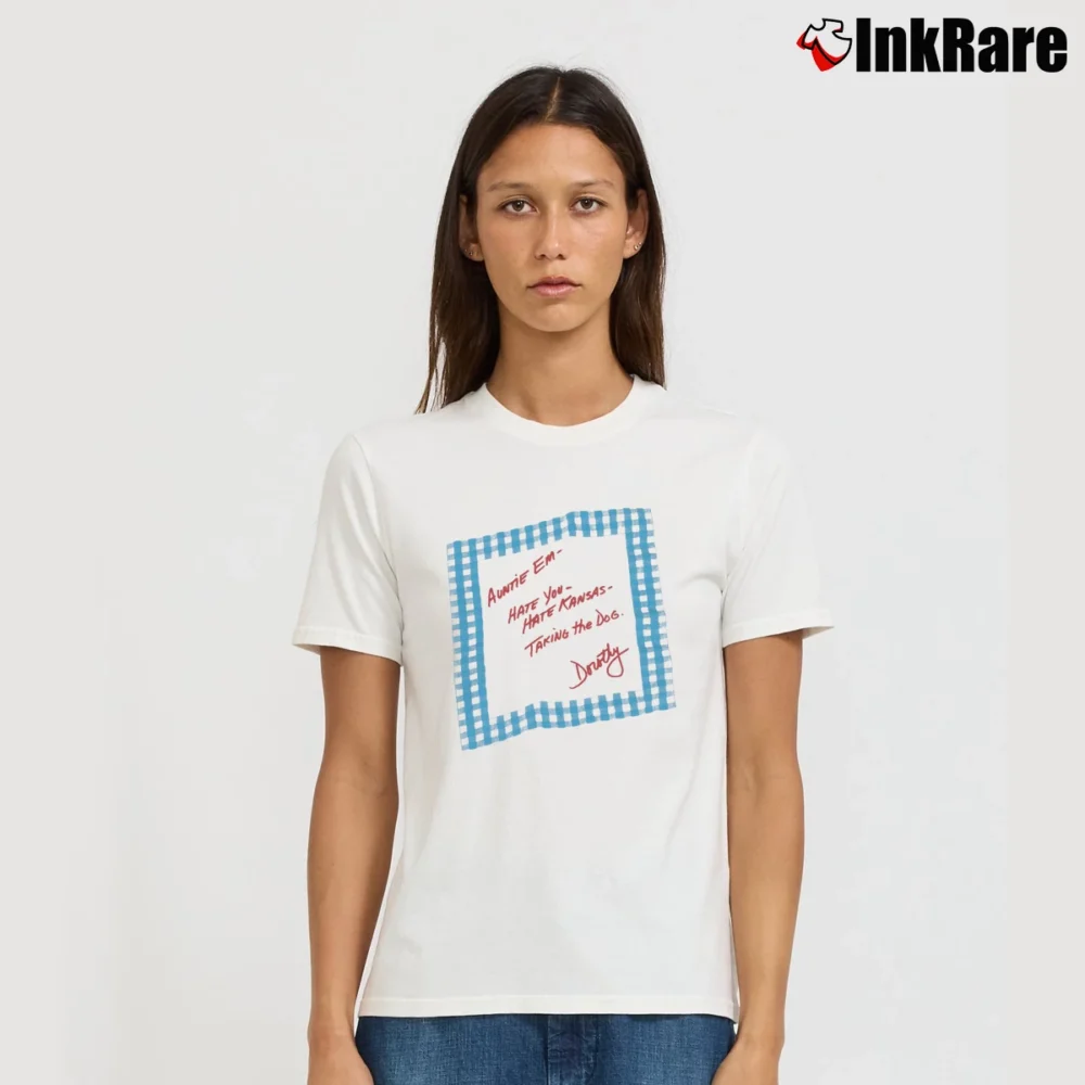 Women’s Auntie Em Wizard Of Oz T-Shirt in white | Soft, Flattering Fit