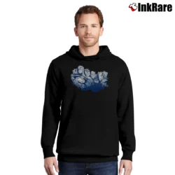 Men’s Avengers Age Of Ultron Mount Rushmore Marvel Pullover Hoodie in black | Cozy, Durable, Modern Fit