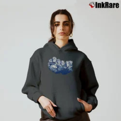 Women’s Avengers Age Of Ultron Mount Rushmore Marvel Cozy Hoodie in charcoal | Warm, Structured, Stylish
