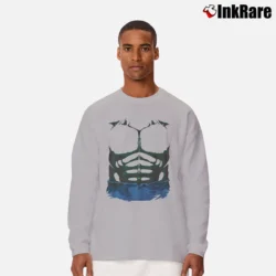 Men’s Avengers Hulk Costume Marvel Long-Sleeve Shirt in sport grey | Sleek, Lightweight, Year-Round Wear
