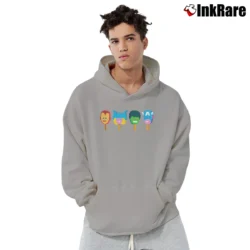 Men’s Avengers Popsicle Marvel Comic Style Pullover Hoodie in sport grey | Cozy, Durable, Modern Fit