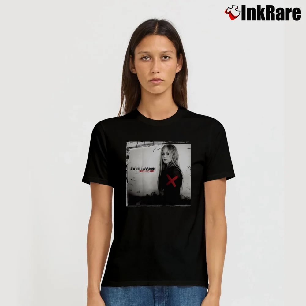 Women’s Avril Lavigne Under My Skin Signature T-Shirt in black | Soft, Flattering Fit