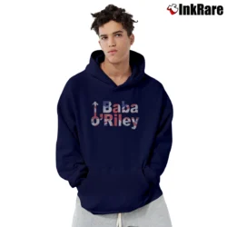 Men’s Baba O'riley Graphic Pullover Hoodie in navy | Cozy, Durable, Modern Fit