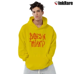 Men’s Babes In Toyland Fontanelle Pullover Hoodie in yellow | Cozy, Durable, Modern Fit
