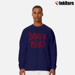 Men’s Babes In Toyland Fontanelle Long-Sleeve Shirt in navy | Sleek, Lightweight, Year-Round Wear