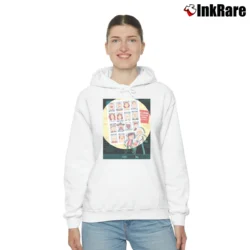 Women’s Back To The Future Past Cozy Hoodie in white | Warm, Structured, Stylish