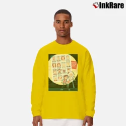 Men’s Back To The Future Past Long-Sleeve Shirt in yellow | Sleek, Lightweight, Year-Round Wear