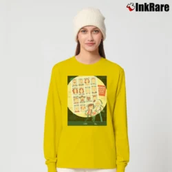 Women’s Back To The Future Past Long-Sleeve Top in yellow | Sleek, Versatile, All-Season