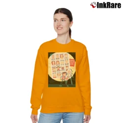 Women’s Back To The Future Past Relaxed Sweatshirt in orange | Soft, Laid-Back Vibe