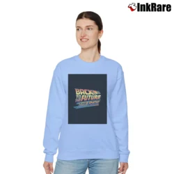 Women’s Back To The Future The Ride Relaxed Sweatshirt in light blue | Soft, Laid-Back Vibe
