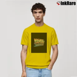 Men’s Back To The Future The Ride Classic T-Shirt in yellow | Soft, Breathable Everyday Wear