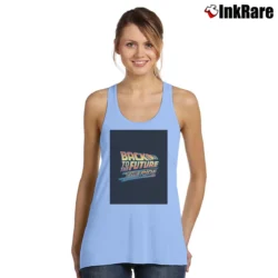 Women’s Back To The Future The Ride Tank Top in light blue | Lightweight, Movement-Friendly