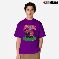 Men’s Backwoods Rick And Morty Classic T-Shirt in purple | Soft, Breathable Everyday Wear