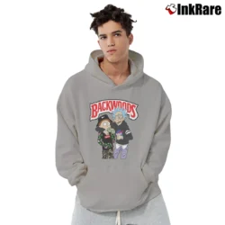 Men’s Backwoods Rick And Morty TV Show Novelty Pullover Hoodie in sport grey | Cozy, Durable, Modern Fit