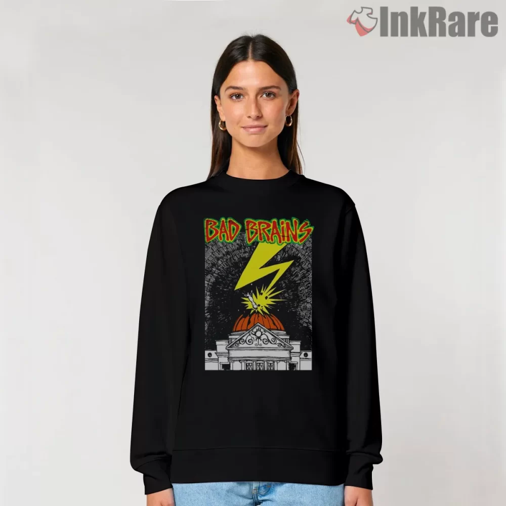 Bad Brains Capitol Lightning Classic Shirt on graphic shirt for women graphic tee
