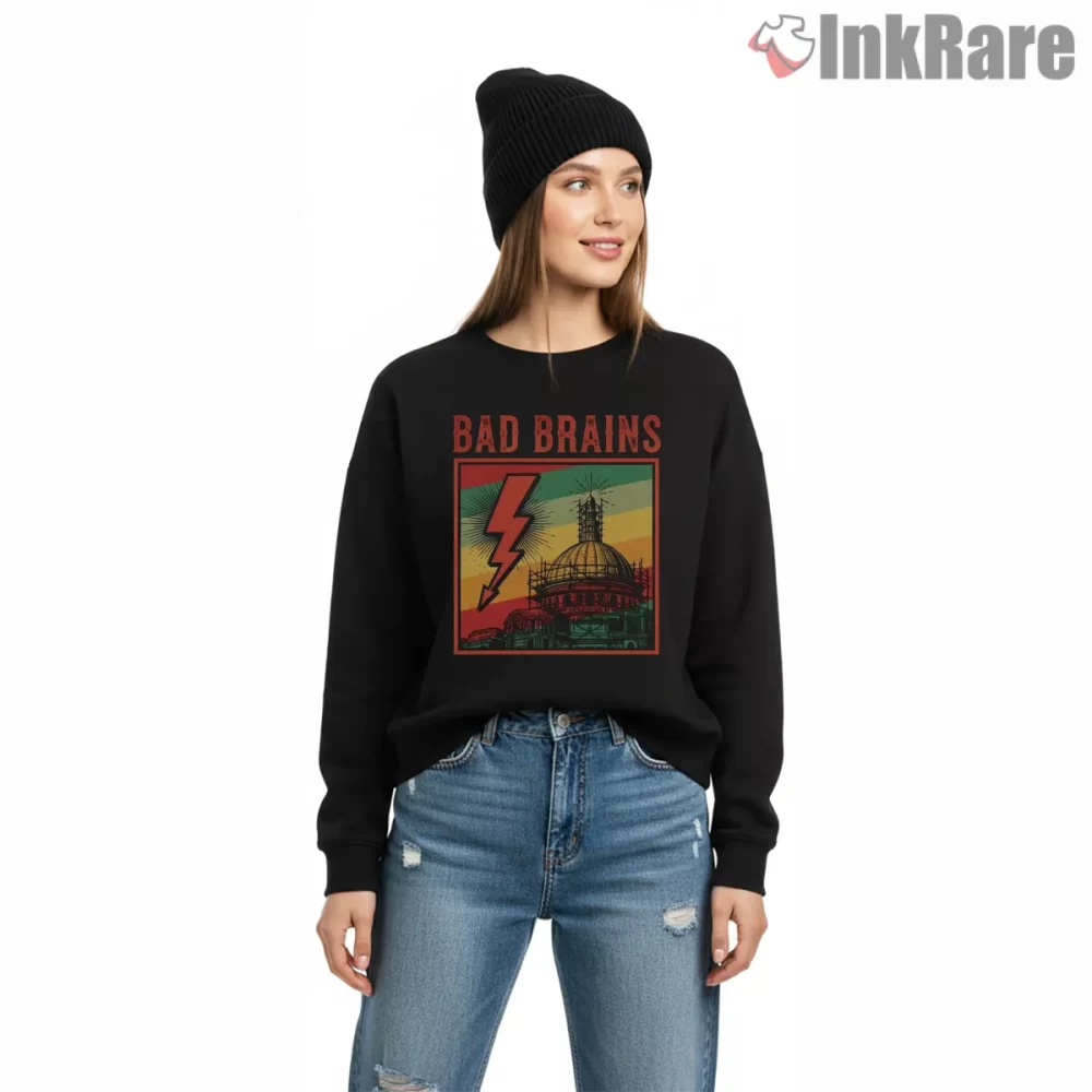 Bad Brains Capitol Power And Protest Shirt on graphic shirt for women graphic tee