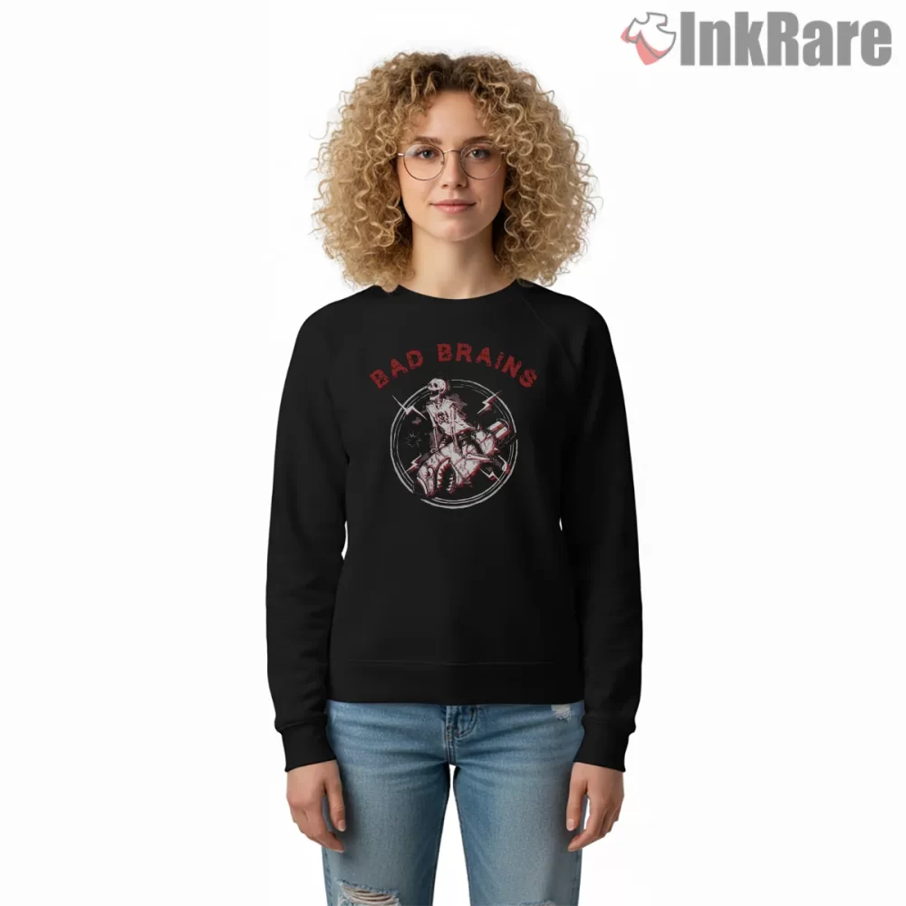 Bad Brains Hardcore Energy Circle Shirt on graphic shirt for women graphic tee