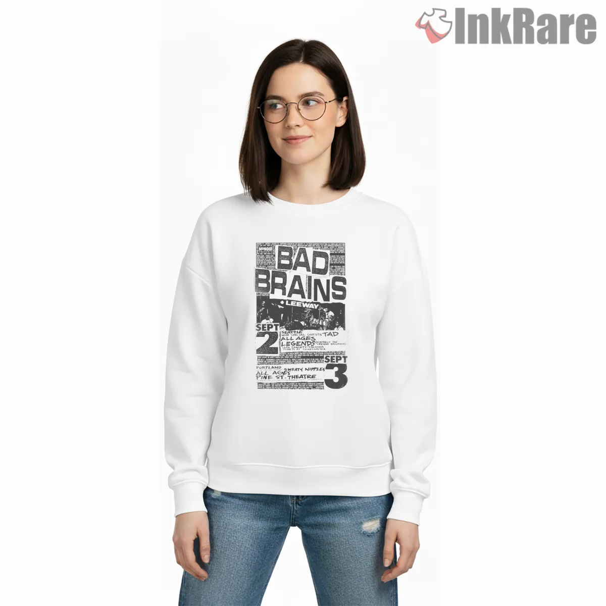 Bad Brains Hardcore Show Flyer Shirt Bad Brains Hardcore Show Flyer Shirt on graphic shirt for women graphic tee
