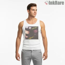 Bad Brains I Against I Album Portrait Shirt on white tank top for men graphic tee