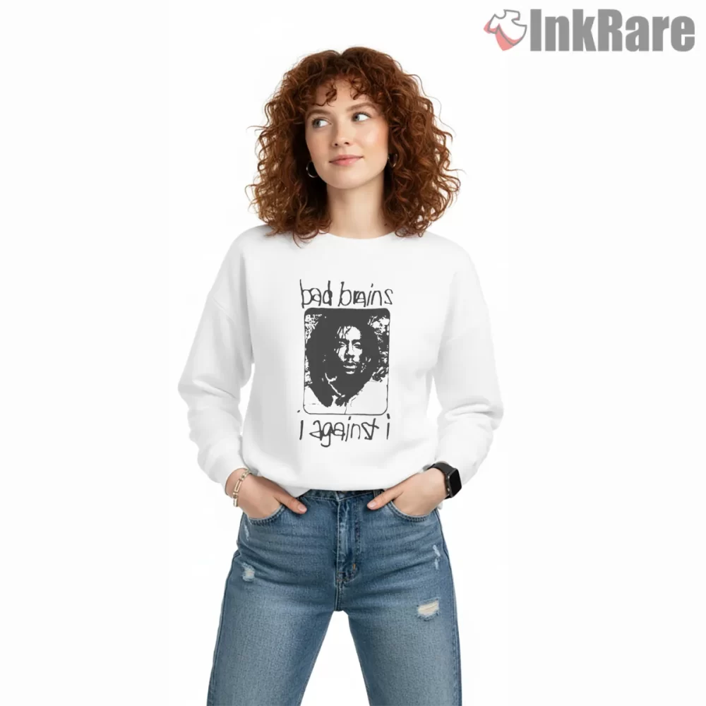 Bad Brains I Against I Band Portrait Shirt on graphic shirt for women graphic tee