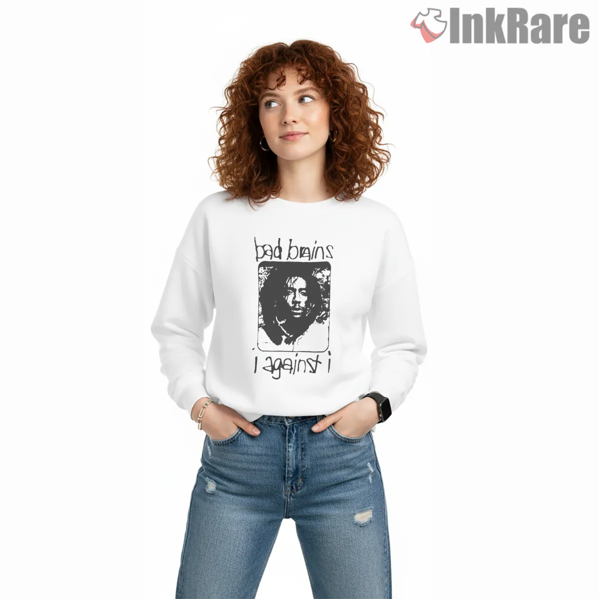 Bad Brains I Against I Band Portrait Shirt Bad Brains I Against I Band Portrait Shirt on graphic shirt for women graphic tee