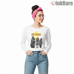 Bad Brains Lightning Bolt Punk Reggae Shirt on white long sleeve shirt for women graphic tee