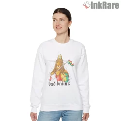 Bad Brains Lion Guitar Spirit Shirt on graphic shirt for women graphic tee