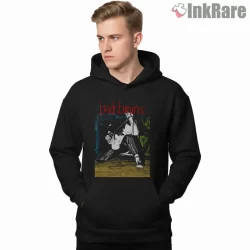 Bad Brains Live Stage Energy Action Shirt on black hoodie for men graphic tee