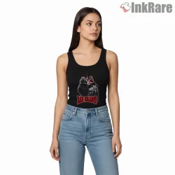 Bad Brains Live Vocal Intensity Portrait Shirt on black tank top for women graphic tee
