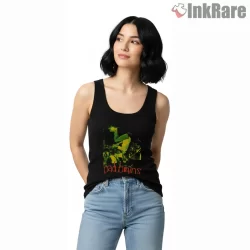 Bad Brains Vintage Crowd Energy Portrait Shirt on black tank top for women graphic tee