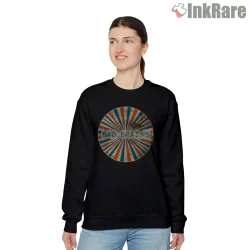 Bad Brains Vintage Sunburst Circle Shirt on graphic shirt for women graphic tee
